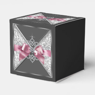 Ballotins Rose et noir Diamond Sweet 16