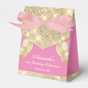Ballotins Rose et Or Glam Personnalisables
