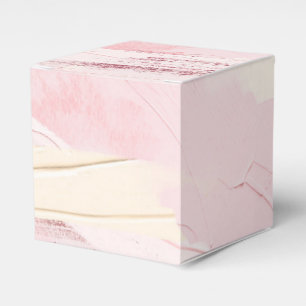 Ballotins Rose Gold et Rose Pâle Pastel Peinture Éclaboussur