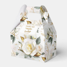 Rose Gold Romantique Floral Mariage