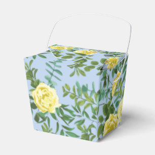 Ballotins Rose jaune et bleu clair Vintage Mariage de printe