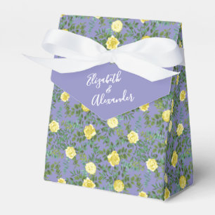 Ballotins Rose jaune et Mariage de fenêtre violet