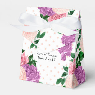 Ballotins Rose Pêche et Floral Lavande Violet