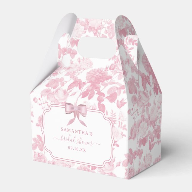 Ballotins Rose rose blanc  Chinoiserie Fête des mariées (Verso)