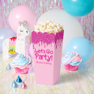 Ballotins Rose tendance Fête d'anniversaire Let's Go Party
