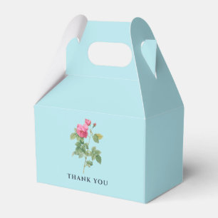 Ballotins Rose vintage Floral Pastel Blue BotanParty