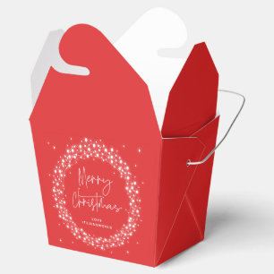Ballotins Rouge Joyeux Noël éclatant