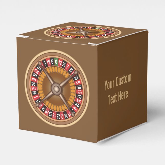 Ballotins Roulette Roulette ballotin personnalisé (Verso)