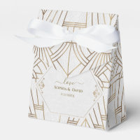 Royal White Gold Great Gatsby Mariage