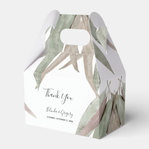 Ballotins Russe Mariage feuille Eucalyptus