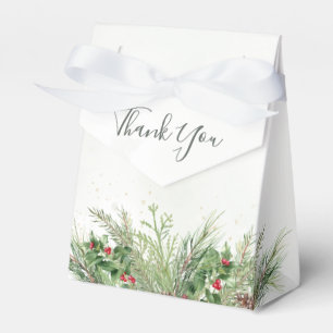 Ballotins Rustique hiver verdure Berries Pine Cone Mariage