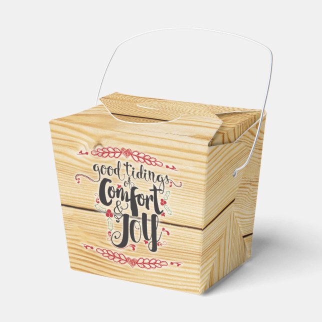 Ballotins Rustique Noël Confort & Joie Ballotin (Verso)