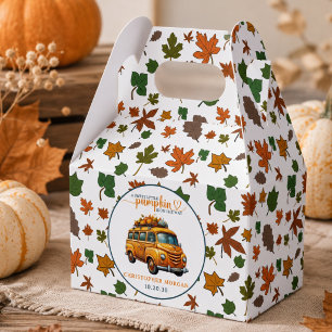 Ballotins Rustique Orange Truck Petit Baby shower Citrouille