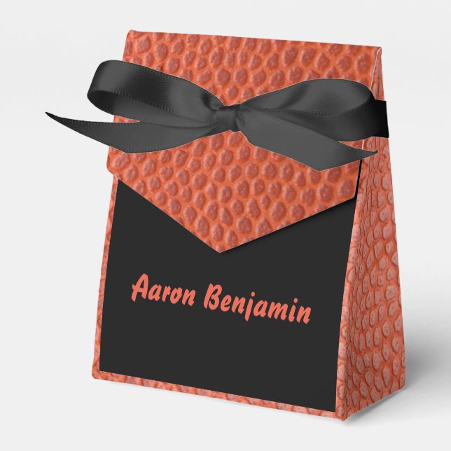 Ballotins Sac cadeau pour la collection Hoops Bar Mitzvah (Verso)