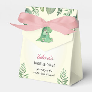 Ballotins Sac de cadeau de Baby Shower de dinosaure fille