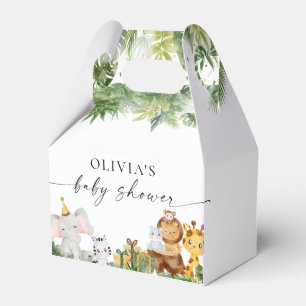 Ballotins Safari Animaux Baby shower Ballotin