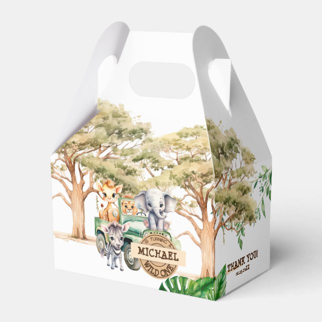 Ballotins Safari Wild Un Anniversaire (Verso)