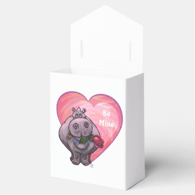 Ballotins Saint-Valentin Hippopotame (Ouvert)