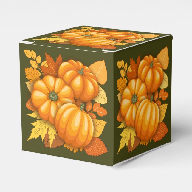 Ballotins Saison d'automne Halloween Citrouille Motif (Verso)