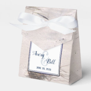 Ballotins Sandy Beach Wedding Faveurs avec Merci