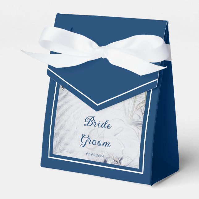 Ballotins Sandy Beach Wedding Favors (Verso)