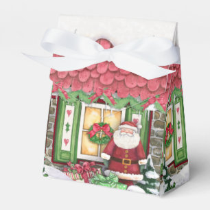 Ballotins Santa Clause Cottage Ballotin de Noël