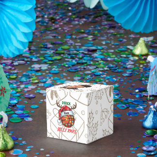 Ballotins  Santa Hat Basketball Reindeer Christmas Fun Sport