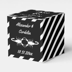 Ballotins Scorpions Mariages blancs gothiques personnalisés