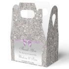 Séquins Argent Classique Lilac Bow Diamond