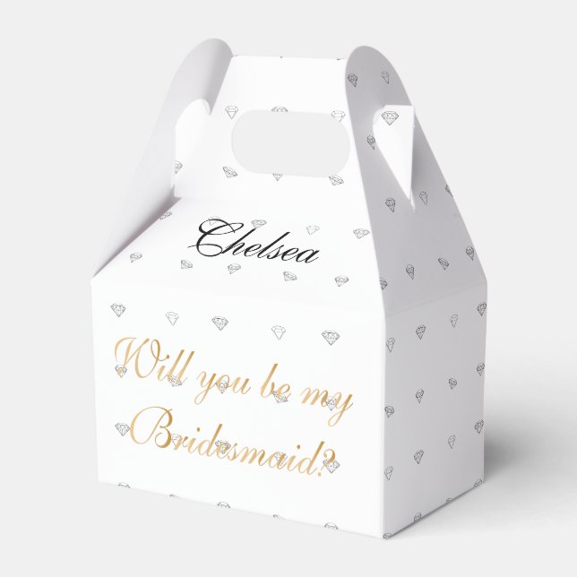 Ballotins Serez-vous ma demoiselle d'honneur ? (Verso)