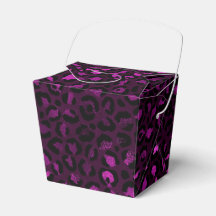 Série Purple and Gold Leopard Design 5 