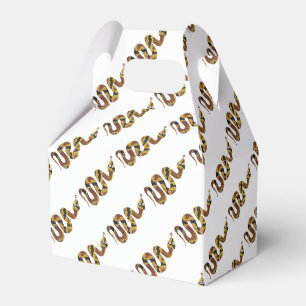 Ballotins Serpent Brown et Silhouette Or