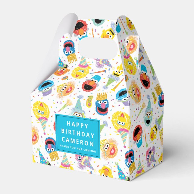 Ballotins Sesame Street Pals Confetti Anniversaire (Verso)