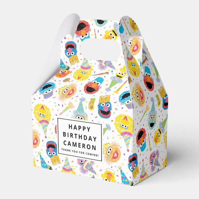 Ballotins Sesame Street Pals Confetti Anniversaire (Verso)