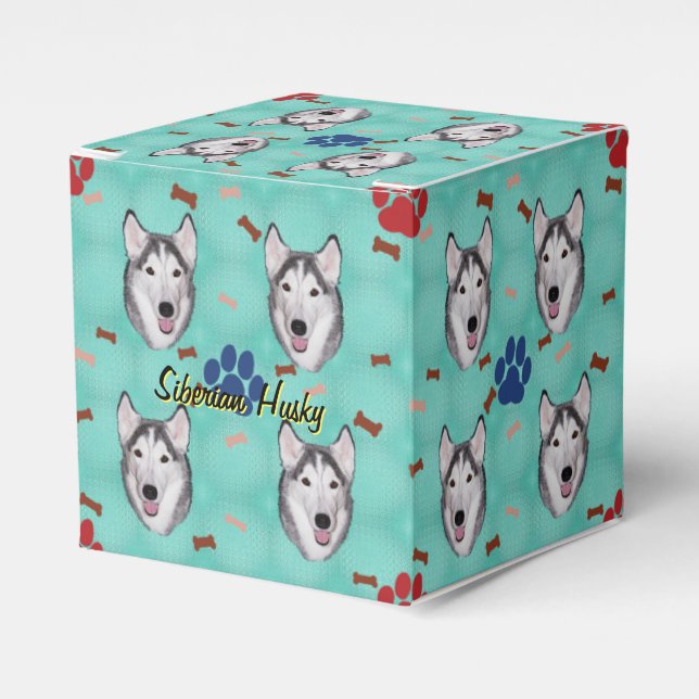Ballotins Sibérien Husky (Verso)