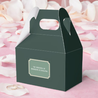 Ballotins Silent Luxury: Minimalist Emerald Crest
