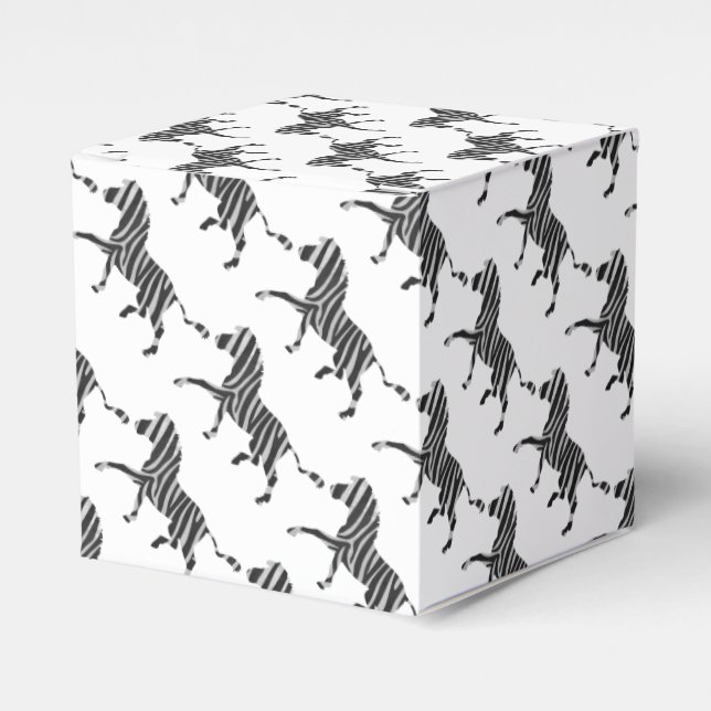 Ballotins Silhouette noir et gris clair Zebra (Verso)