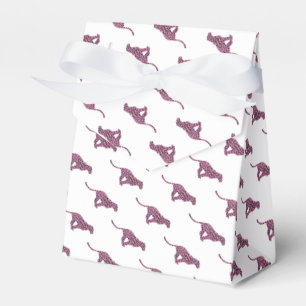 Ballotins Silhouette rose et léopard noir