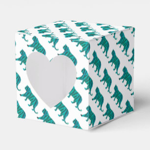 Ballotins Silhouettes noires et Turquoises