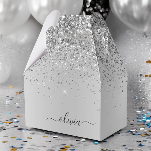 Ballotins Silver Glitter Glam (Créateur téléchargé)