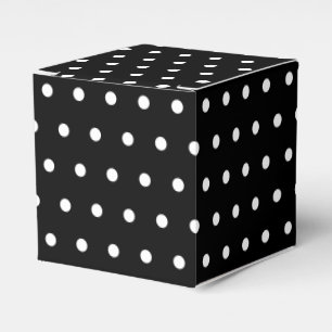 Ballotins Simple Retro Polka point noir et blanc
