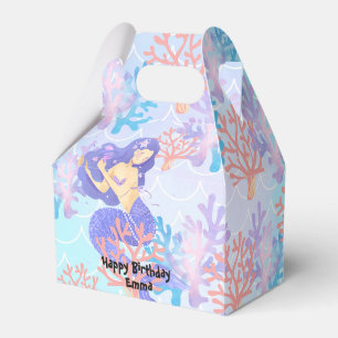 Ballotins sirène magique pour enfants sous le pastel arc-en-