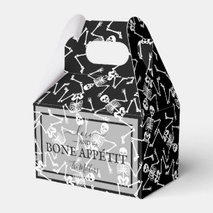 Ballotins Skeletons sur Halloween noir