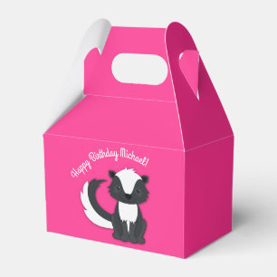 Ballotins Skunk Anniversaire Enfants Ballotin rose