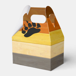 Ballotins SlipperyJoe's Bear Pride drapeau de la texture du