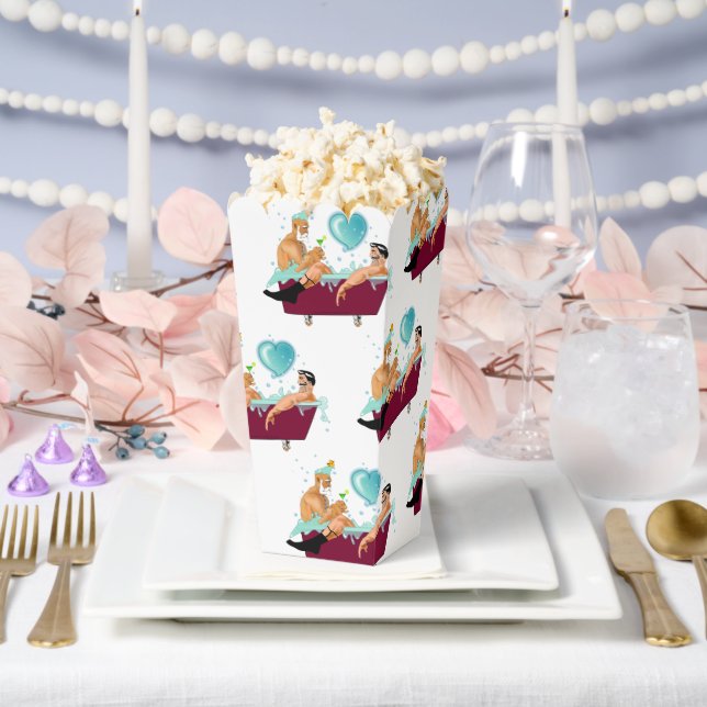 Ballotins SlipperyJoe's deux gays hommes aiment la baignoire (Mariage)