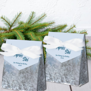 Ballotins Snowy Mountain Forest Apres Ski Mariage Event