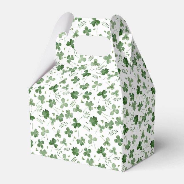 Ballotins Soft Watercolor Shamrock (Verso)
