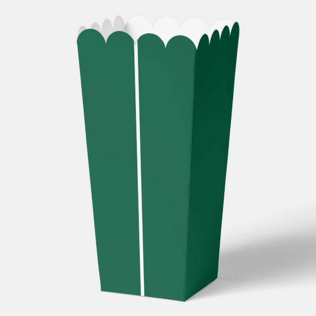 Ballotins Soirée Cinéma Vert foncé et blanc  (Recto)