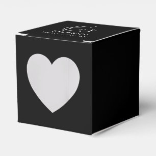 Ballotins Son Mariage Monochrome Élégant Personnalisé Favori